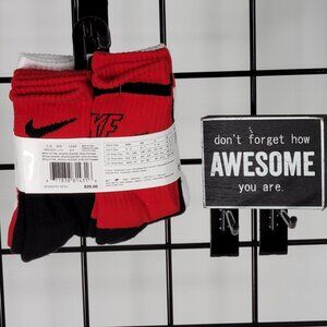 Nike Everyday Cushion Socks 6-Pair Pack | Little Kid/Big Kid | XS, 10C-3Y